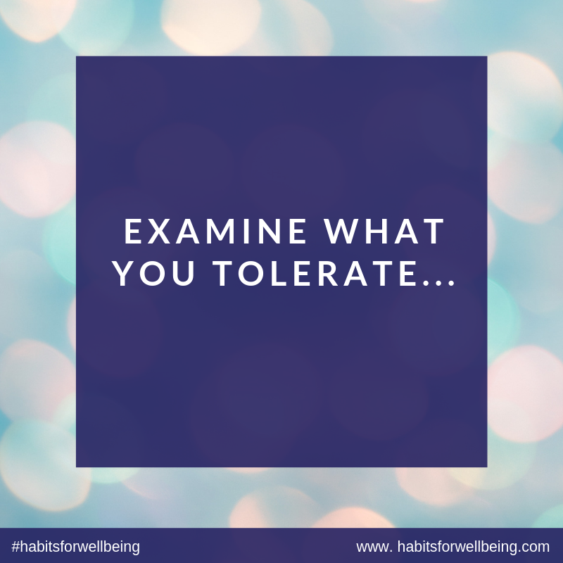 Tolerate TOLERATE IT