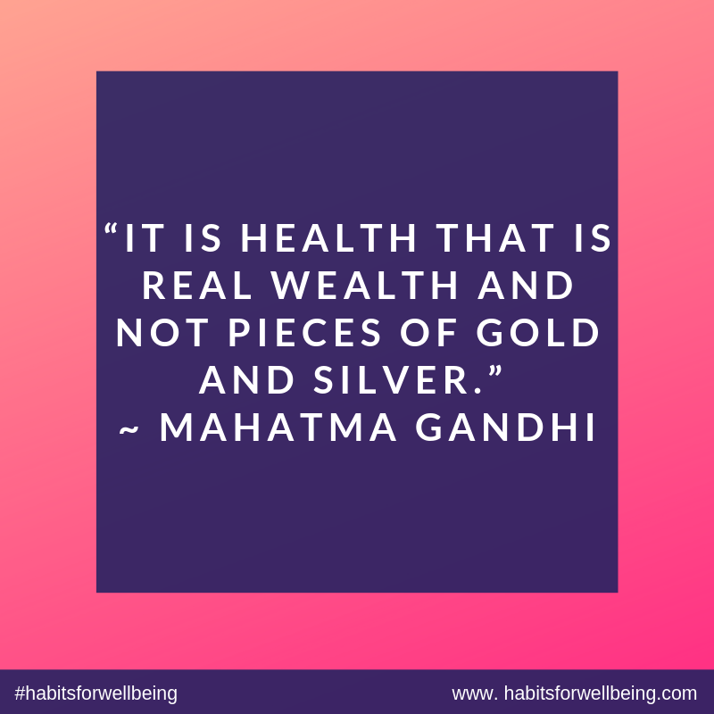 health means wealth